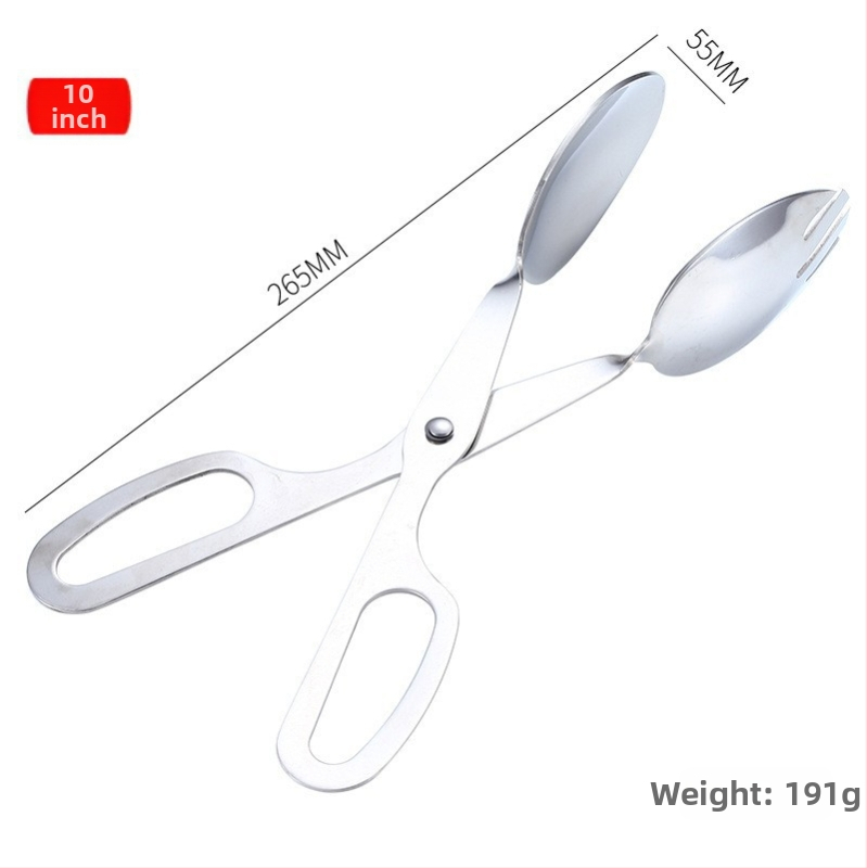 Klip na potraviny z nerezovej ocele pre šalátu, pečenie a grilovanie – proti popáleninám, s logom na potlač, prispôsobiteľný