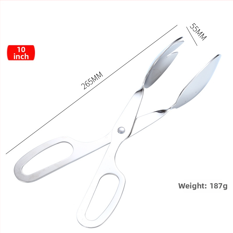 Klip na potraviny z nerezovej ocele pre šalátu, pečenie a grilovanie – proti popáleninám, s logom na potlač, prispôsobiteľný