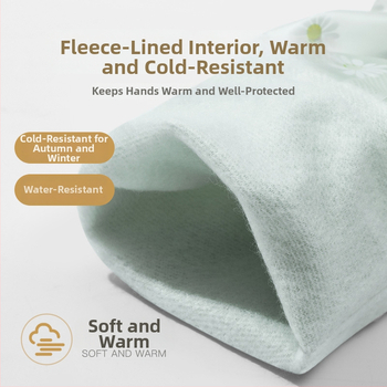 Γάντια PVC οικιακής χρήσης, παχιά, διχρωματικά, με μακρύ μανσέτο για καθαρισμό και πλύσιμο