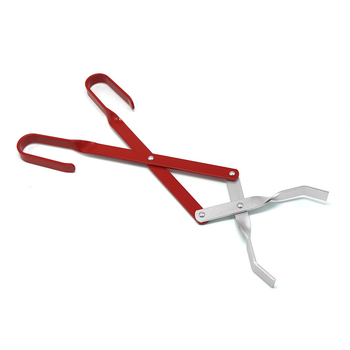 Klip za hranu za roštilj s dugim držalom od aluminijske legure, otporan na visoke temperature, mogućnost prilagodbe logotipu