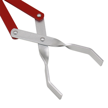 Klip za hranu za roštilj s dugim držalom od aluminijske legure, otporan na visoke temperature, mogućnost prilagodbe logotipu