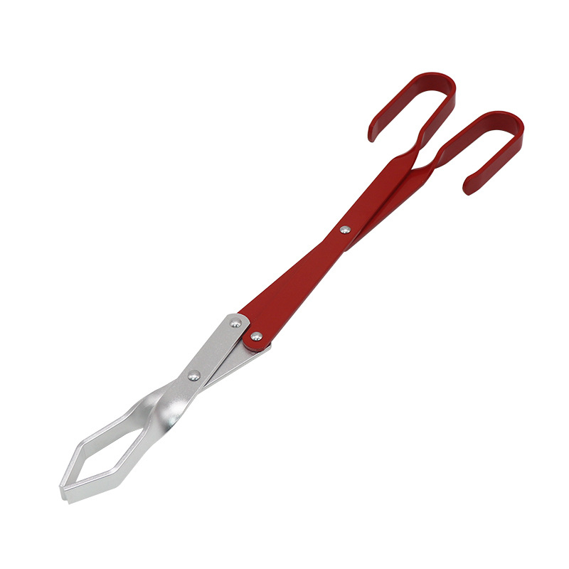 Klip za hranu za roštilj s dugim držalom od aluminijske legure, otporan na visoke temperature, mogućnost prilagodbe logotipu