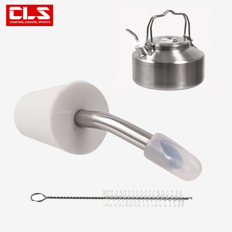 Gură de ceainic cu extindere - exterior, portabil, oțel inoxidabil, 57×14 mm