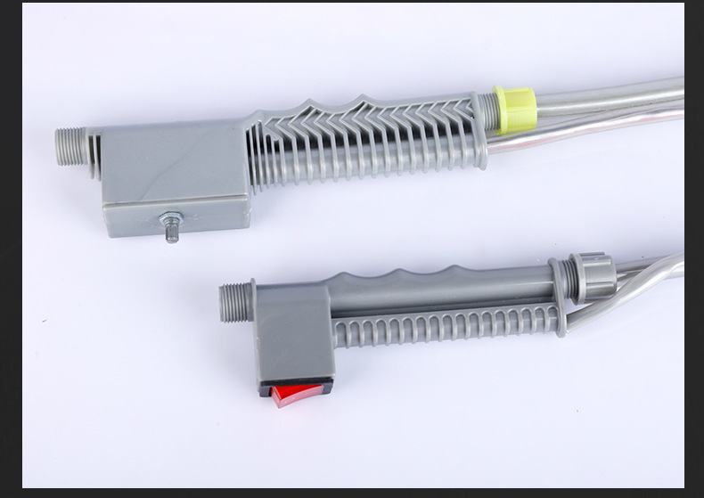 Αγροτικά εξαρτήματα ηλεκτρικού ψεκαστήρα - λαβή με διακόπτη, γραμμή ρύθμισης ταχύτητας, αντιψυκτικό, προστασία από έκρηξη, παχύτερος σωλήνας