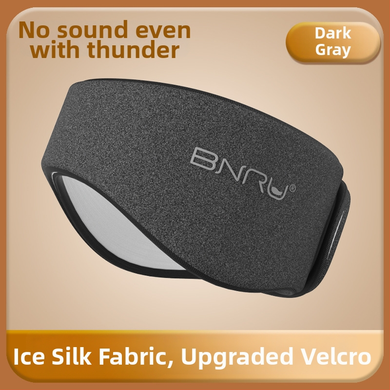 Maska na oči s integrovanou ochranou uší, bavlnená, tlmenie hluku, priedušná, blokuje svetlo