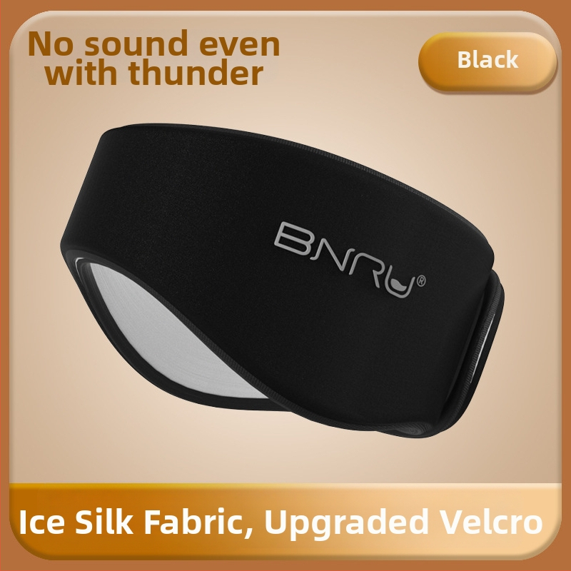 Maska na oči s integrovanou ochranou uší, bavlnená, tlmenie hluku, priedušná, blokuje svetlo