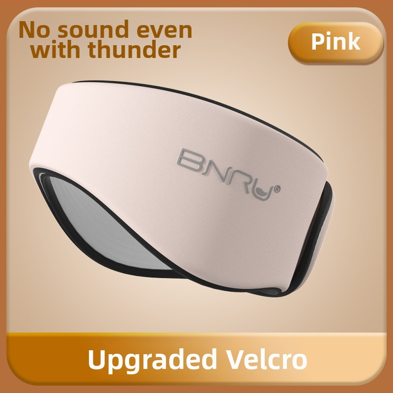 Maska na oči s integrovanou ochranou uší, bavlnená, tlmenie hluku, priedušná, blokuje svetlo