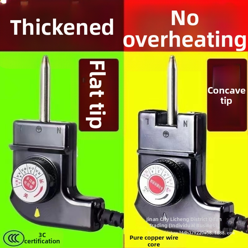 Αξεσουάρ ηλεκτρικού γουόκ: γραμμή ελέγχου θερμοκρασίας με βύσμα και συνδετήρα, καλώδιο τροφοδοσίας