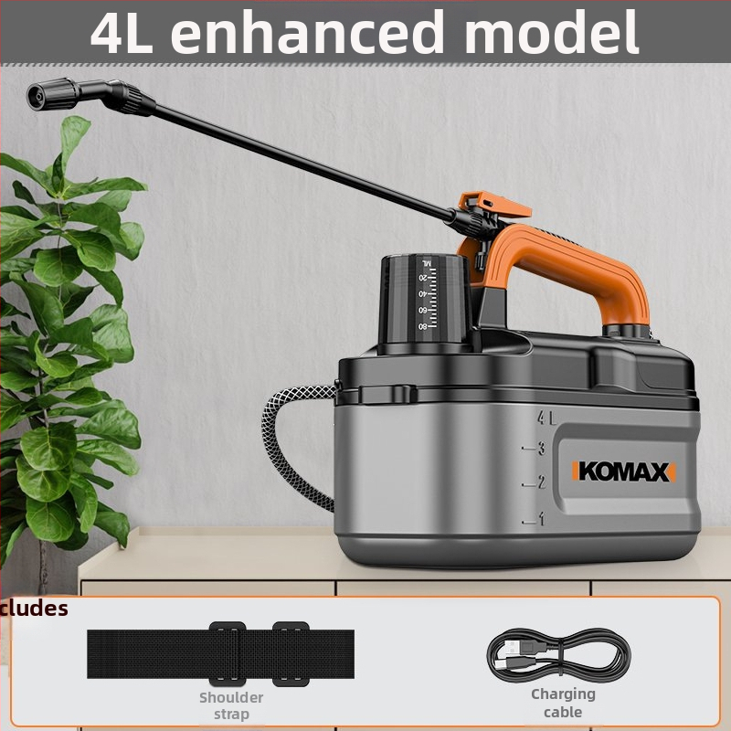 Cosmax elektrický postrekovač – lítiová batéria, ochrana rastlín, domáce použitie