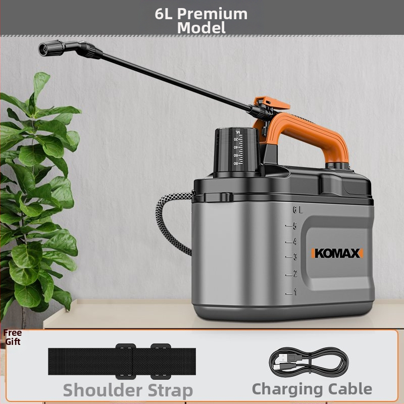 Cosmax elektrický postrekovač – lítiová batéria, ochrana rastlín, domáce použitie