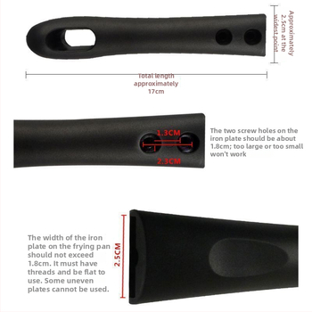 Držiak na wok, proti popáleniu, PP materiál, kompatibilný so Supor indukčnou varnou doskou