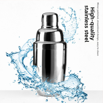 Koktejlový shaker z hrubšej nehrdzavejúcej ocele 304, moderný minimalistický štýl, model xhy666, značka Xiao Zhang