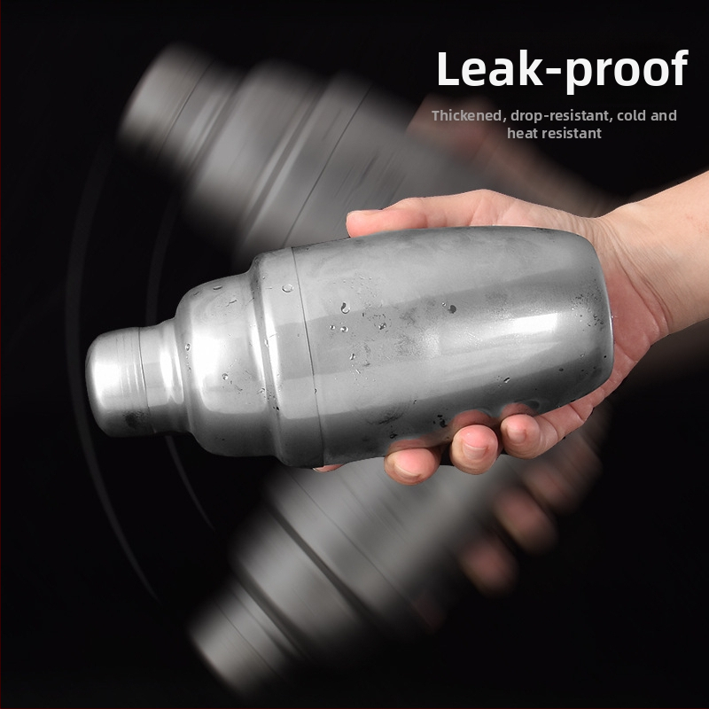 Koktejlový shaker z hrubšej nehrdzavejúcej ocele 304, moderný minimalistický štýl, model xhy666, značka Xiao Zhang