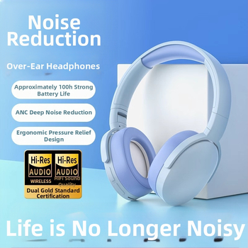 Bluetooth slúchadlá s potlačením hluku, unisex, pre vnútorné použitie, celoročné, vydanie Zima 2025