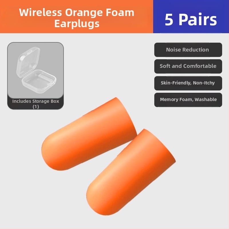 Füldugók szilikonból zajszigeteléshez – Lichang, sorozat: zajszigetelő füldugók, használat: alvás, iroda és kollégium