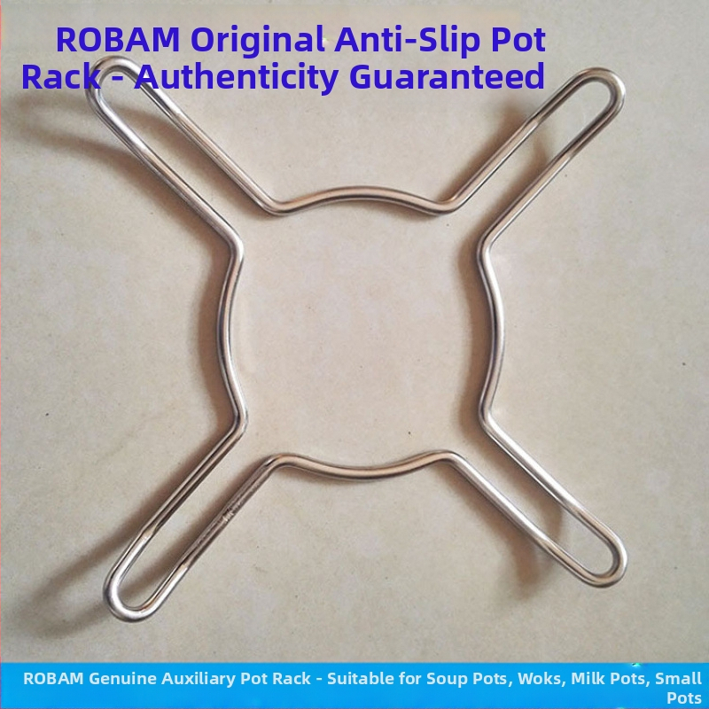 Nerezová oceľová podpera na plynový sporák, držiak na wok a hrniec s mliekom, protišmykový, univerzálny s štyrmi alebo piatimi pazúrmi