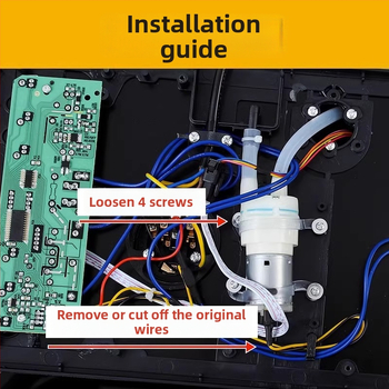 Vodná pumpa pre čajový bar stroj – príslušenstvo pre zásobovanie vodou