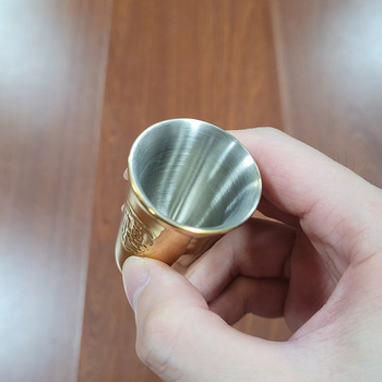 Set za shaker koktela od nehrđajućeg čelika, 2 dijela, moderan minimalistički stil, premium kvaliteta