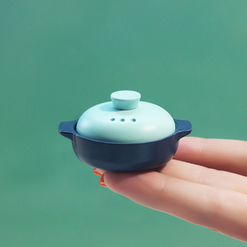 Set minijaturnih lončića za kućicu za lutke - legura, model D560, 3-djelni set