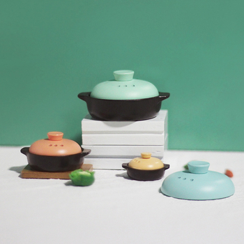 Set minijaturnih lončića za kućicu za lutke - legura, model D560, 3-djelni set