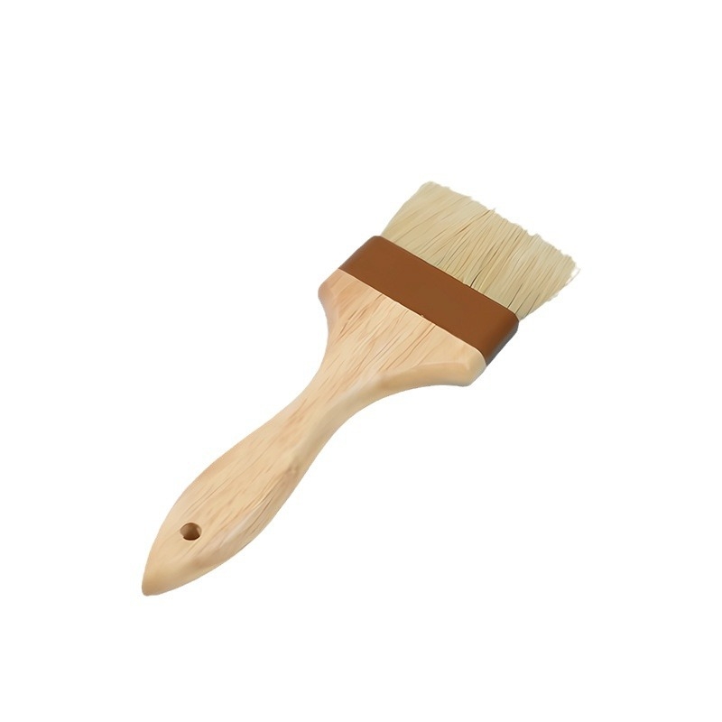 Četka za roštilj s drvenom ručkom, štetinke od svinjskih dlaka, pakiranje 300 kom