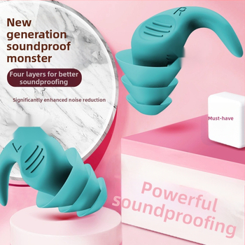 Silikónové ušné štuple s prepojovacím káblom