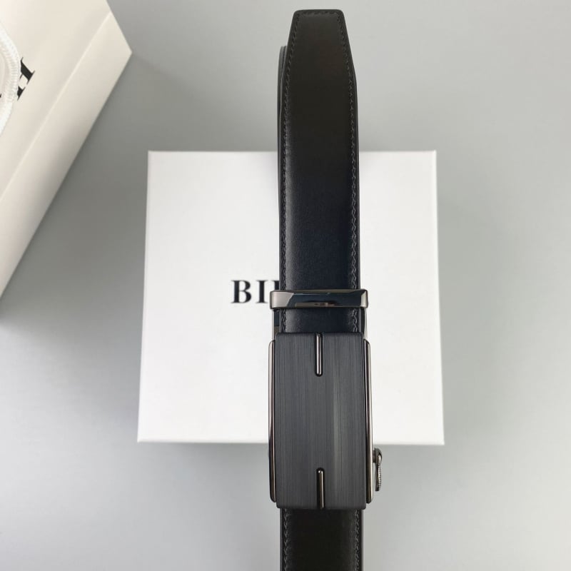 Centură de bărbați din piele naturală cu cataramă automată, piele de vițel de top, cataramă din aliaj, lățime 2-4 cm, turnare prin presare la cald