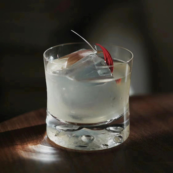 Ποτήρι κοκτέιλ, ιαπωνικού στυλ, γυάλινο, χωρητικότητας 301–400 ml, δυνατότητα λογότυπου, απλός σχεδιασμός