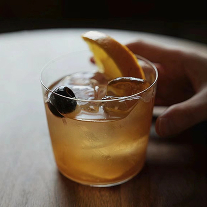 Ποτήρι κοκτέιλ, ιαπωνικού στυλ, γυάλινο, χωρητικότητας 301–400 ml, δυνατότητα λογότυπου, απλός σχεδιασμός