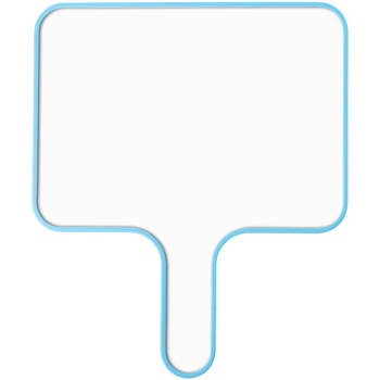 Reverse Ručna dvostrano izbrisiva bijela ploča s plastičnim okvirom i panelom, model FZ-3986, marka Reverse.