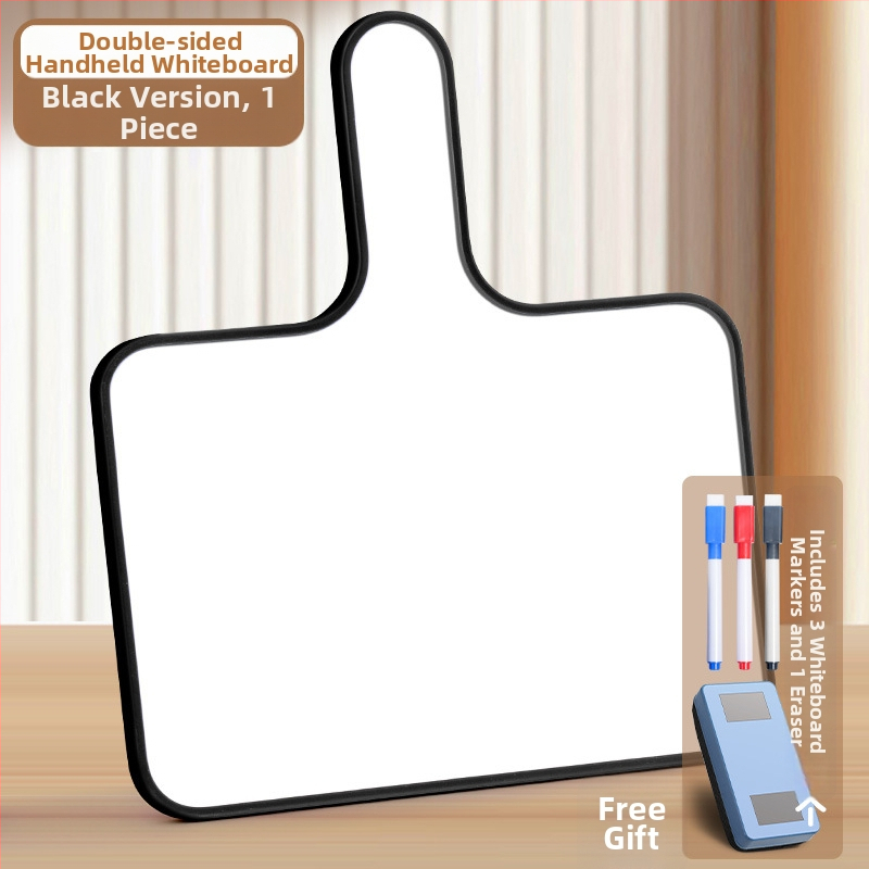 Reverse Prenosná obojstranná vymazateľná biela tabuľa s plastovým rámom a panelom, model FZ-3986, značka Reverse.