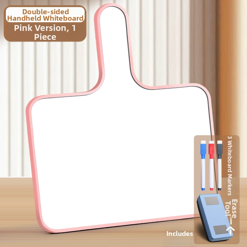 Reverse Prenosná obojstranná vymazateľná biela tabuľa s plastovým rámom a panelom, model FZ-3986, značka Reverse.