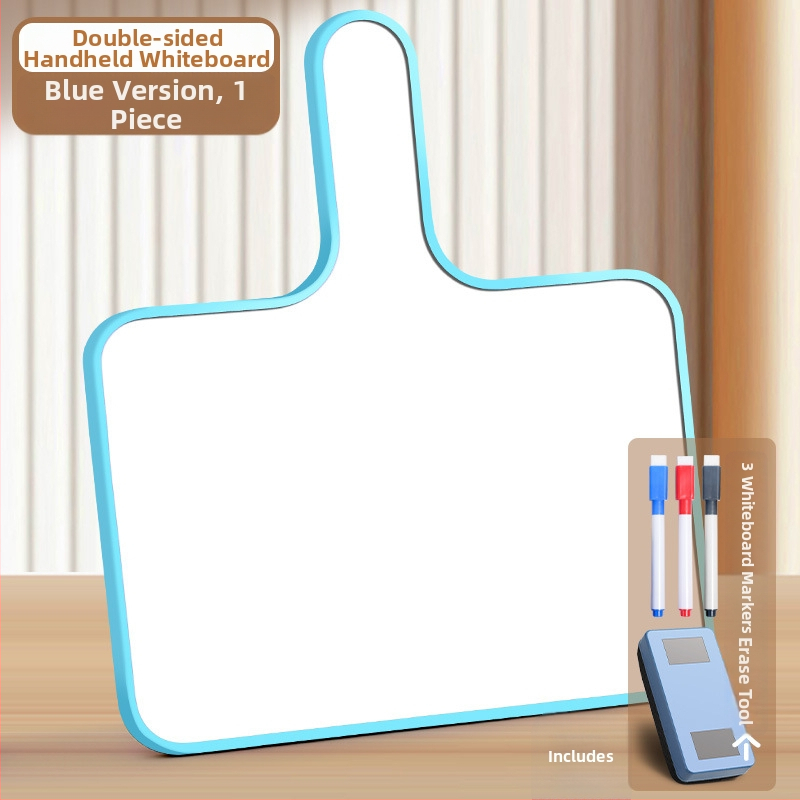 Reverse Prenosná obojstranná vymazateľná biela tabuľa s plastovým rámom a panelom, model FZ-3986, značka Reverse.