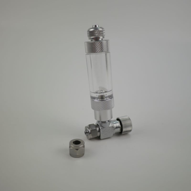 Mu fan Akváriumi CO2 szabályozó tűszelep mikro-beállítással, alumíniumötvözet, 100 g