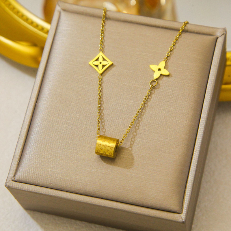 Ogrlica od titanijskog čelika s elektroplatiranjem, O-lanac, privjesak od nehrđajućeg čelika, 5 g, motiv životinja/zodijak