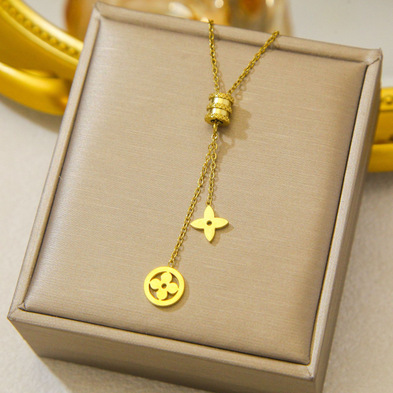 Ogrlica od titanijskog čelika s elektroplatiranjem, O-lanac, privjesak od nehrđajućeg čelika, 5 g, motiv životinja/zodijak