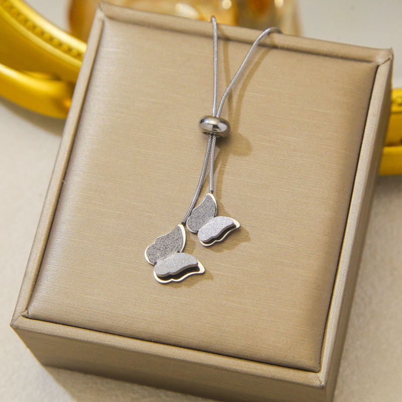 Ogrlica od titanijskog čelika s elektroplatiranjem, O-lanac, privjesak od nehrđajućeg čelika, 5 g, motiv životinja/zodijak