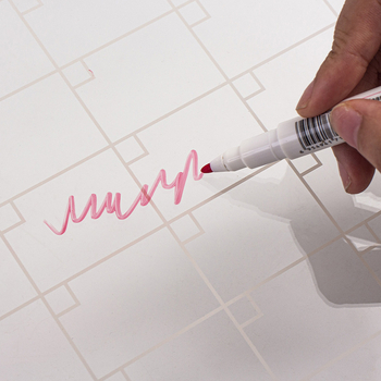 Dvostrana magnetska akrilna ploča za suho brisanje s visećim kalendarom