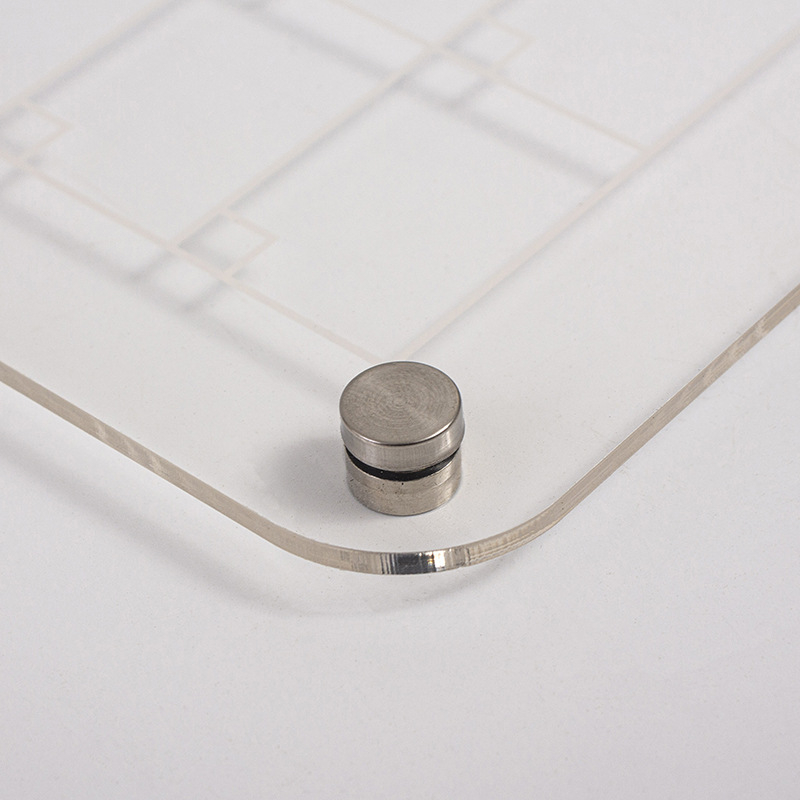 Dvostrana magnetska akrilna ploča za suho brisanje s visećim kalendarom