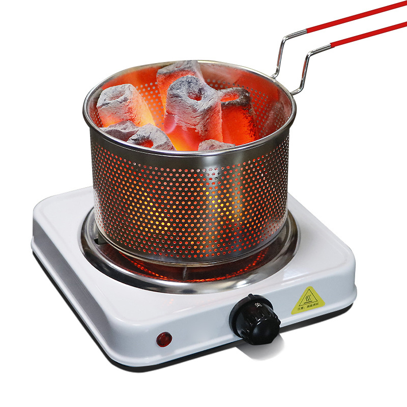 Кошница за въглища за вътрешна електрическа печка и касетна печка, устойчива на високи температури, запалване на въглища и барбекю на открито