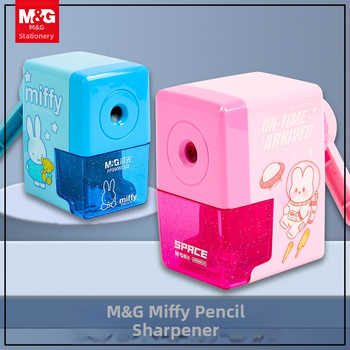 Ručný ostruhač ceruziek s motívom Miffy – Model 906e2 – Plast, štvorcový tvar, 140 g