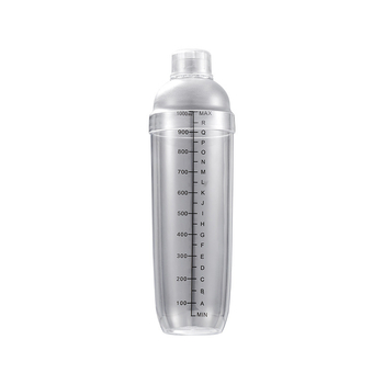 Set za shaker napitke – 5 dijelova, PC materijal, moderni jednostavan stil, brend Live well.