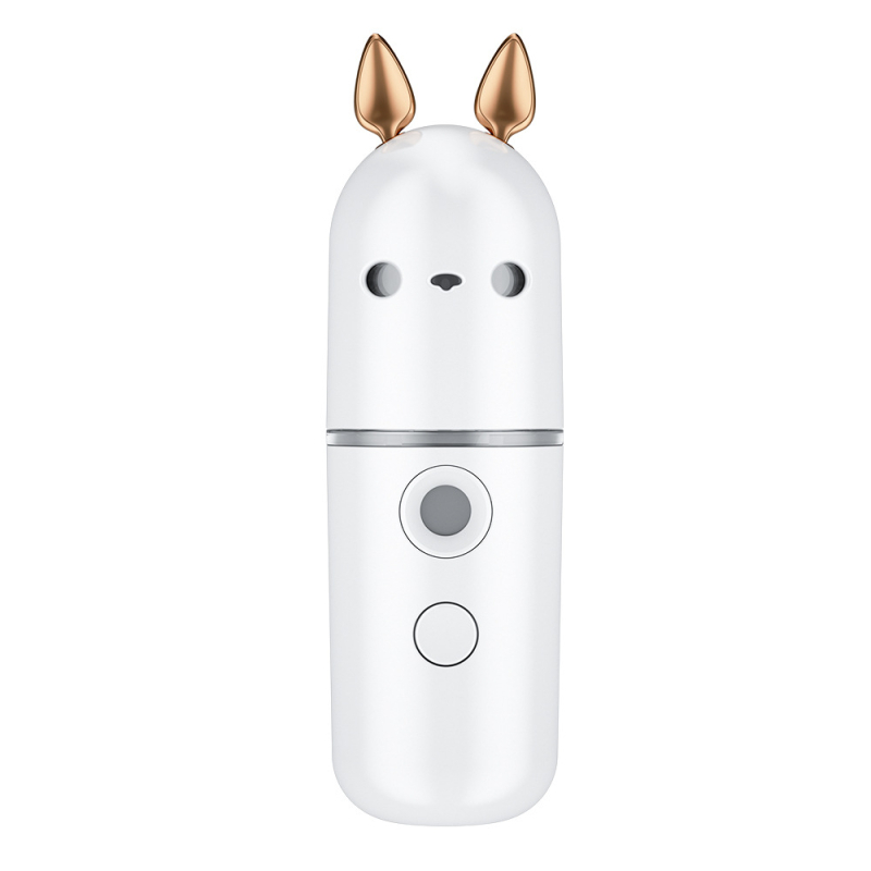 Нано хидратиращ апарат за лице — преносим студен спрей за овлажняване, USB захранване, 1 степен, подходящ за сухи очи, вградена батерия 100–300 mAh