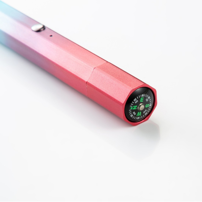 Laser indikatorno pero s USB punjenjem, tijelo od aluminijske legure, dugi domet lasera, mogućnost tiskanja logotipa