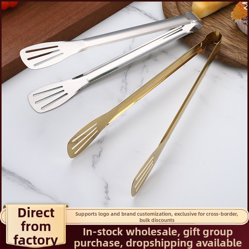 Nerezový kuchynský klip, viacúčelový klip na chlieb, steak, koláč a bufet