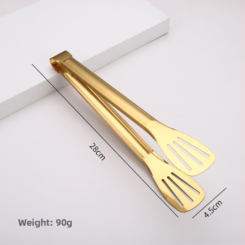 Nerezový kuchynský klip, viacúčelový klip na chlieb, steak, koláč a bufet