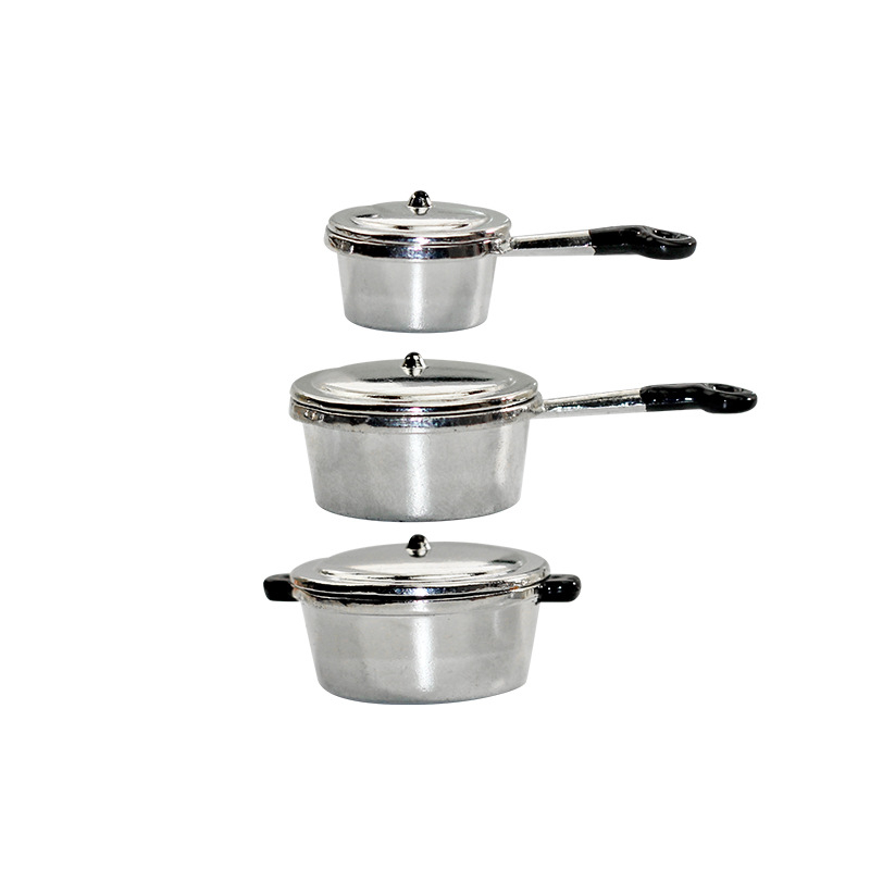 Mini kuhinjski set za kućicu za lutke, Hong Hao, materijal legura, mogućnost prilagodbe (model D266)