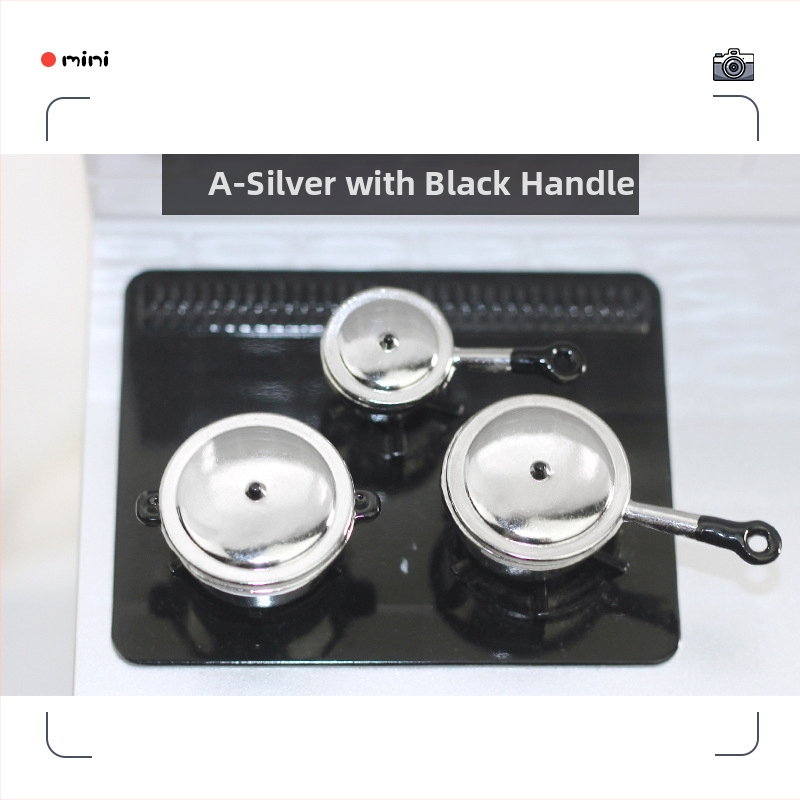 Miniatúrne kuchynské potreby pre domček pre bábiky, Hong Hao, materiál zliatina, personalizácia na objednávku (model D266)