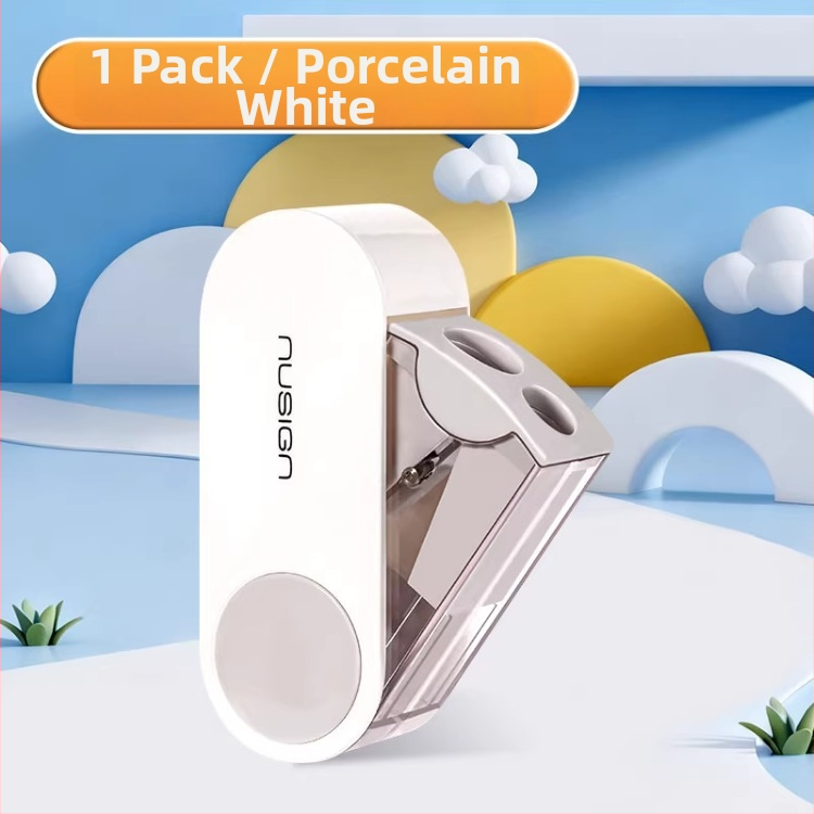 Ostrička na ceruzky s dvoma otvormi – ručné, plastové, NS074 model, bez elektriny