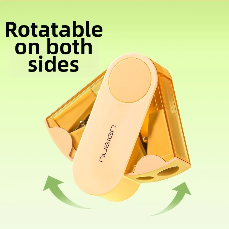 Ostrička na ceruzky s dvoma otvormi – ručné, plastové, NS074 model, bez elektriny